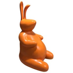 rabbit cartoon sculptures