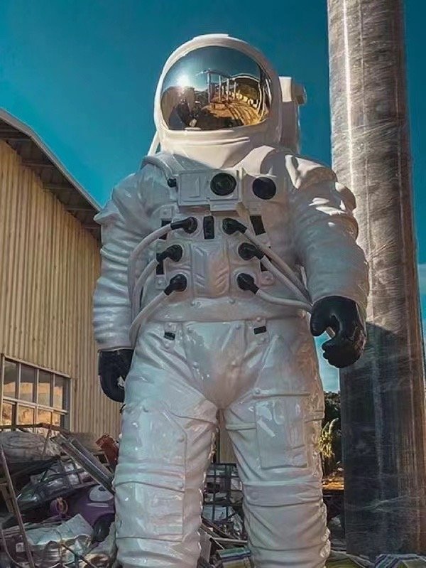 Astronaut Science Museum Sculpture