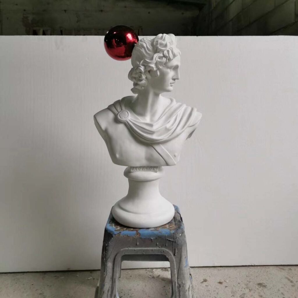 bronze people sculpture