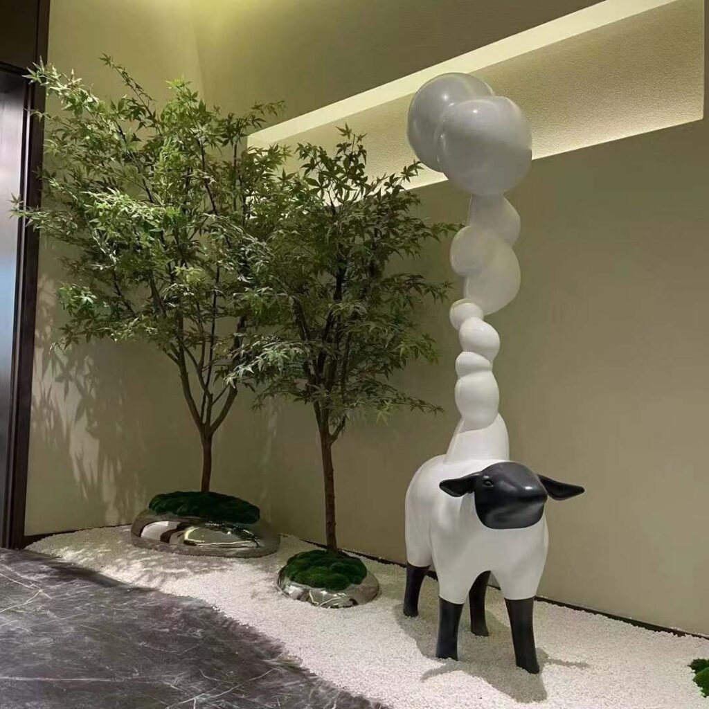 fiberglass animal sculptures