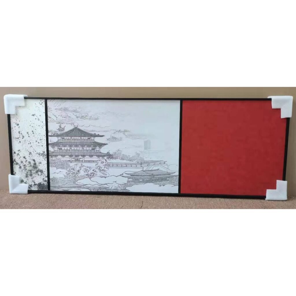 luxury long wall painting
