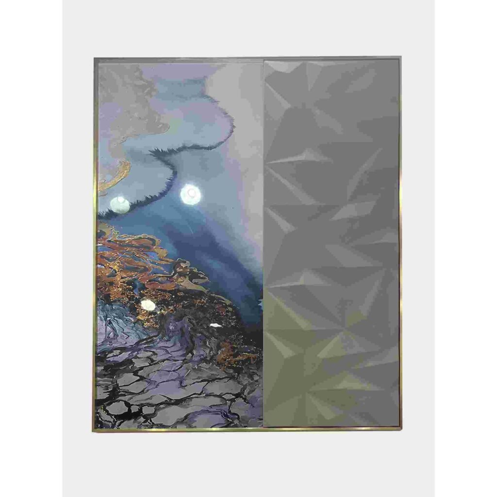 peacock wall art painting
