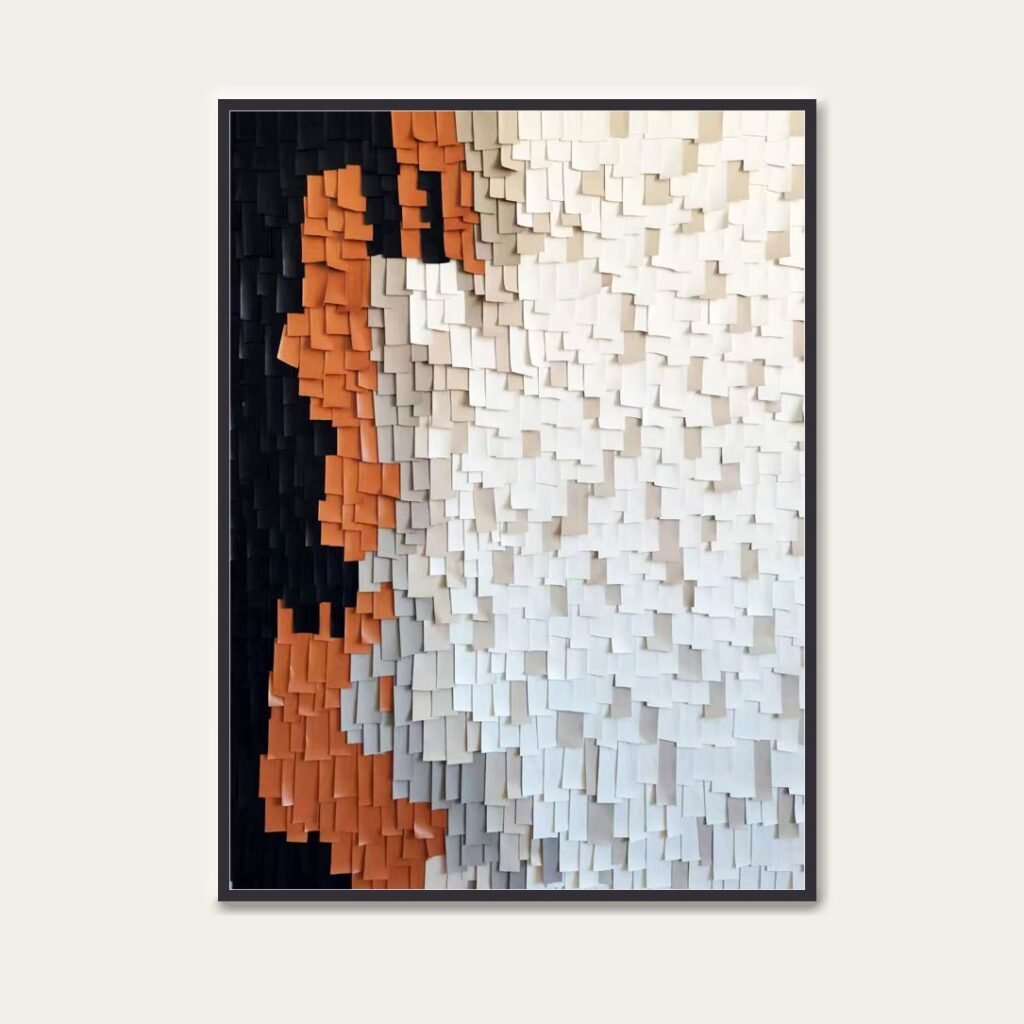 porcelain painting wall art