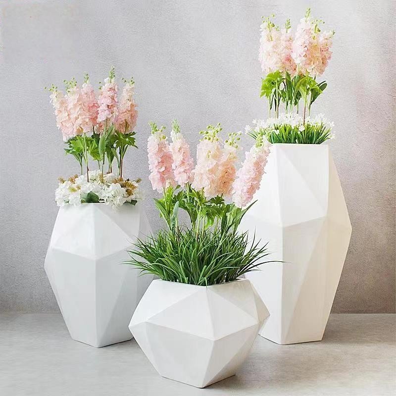 Diamond design flower pot (24)