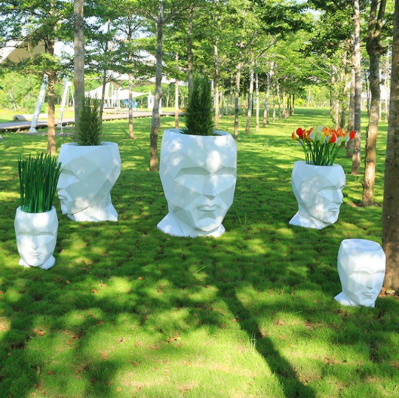 human face flower pot (2)